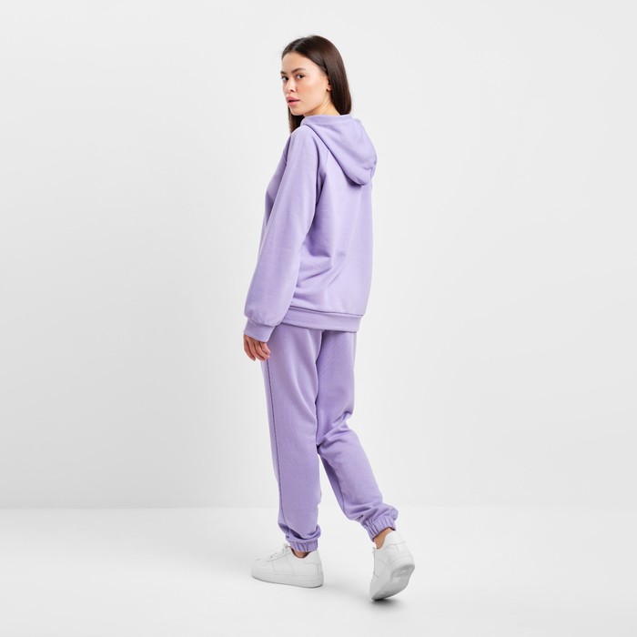 Костюм женский (толстовка и брюки) MIST Love, р. 48-50, лиловый 55205