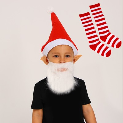 Карнавальный набор «Гномик в красном колпаке», 3-7 лет