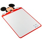 Доска маркерная A4 двусторонняя: клетка/линейка Д4_Ф фигурная, Микки Маус - Фото 3