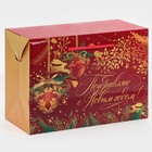 Пакет-коробка «Поздравляю тебя», 28 х 20 х 13 см, Новый год - Фото 3
