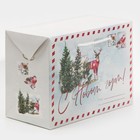Пакет-коробка «Новогодняя пора», 28 × 20 × 13 см - Фото 2