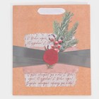 Пакет крафтовый вертикальный «Новогоднее письмо», ML 23 × 27 × 11,5 см - Фото 6