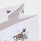 Пакет ламинированный квадратный «Зима», 14 × 14 × 9 см - Фото 5