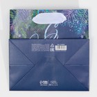 Пакет ламинированный квадратный «Новогодние вечера», 14 × 14 × 9 см - Фото 7