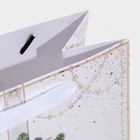 Пакет ламинированный квадратный «Золото», 22 × 22 × 11 см - фото 804917603