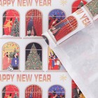 Бумага упаковочная крафтовая «Праздничные хлопоты», 50 х 70 см, Новый год - фото 318953052