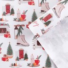 Бумага упаковочная крафтовая «Уютный Новый Год», 50 × 70 см  (артикул 7791212)  большой выбор товаров оптом и в розницу по низким ценам с доставкой