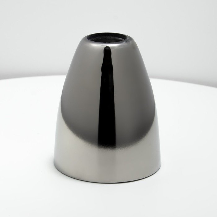 Плафон Аиша 1хЕ14 серебро 9х9х10,5см - Фото 1