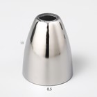 Плафон Аиша 1хЕ14 серебро 9х9х10,5см - Фото 4