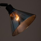 Плафон Амира 1хЕ14 синяя радуга 15,5х15,5х10,5см - фото 44365943