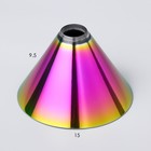 Плафон Амира 1хЕ14 радуга 15,5х15,5х10,5см - фото 34491215