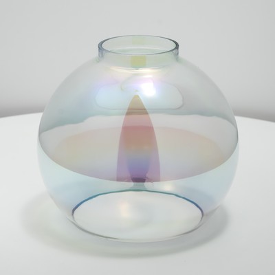 Плафон Лейла 1хЕ27 перламутровый 13,3х13,3х11,5см