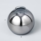 Плафон Лейла 1хЕ27 серебро 13,3х13,3х11,5см - Фото 4
