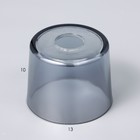 Плафон Алсу 1хЕ27 тонированный 13х13х9,5см 7866877