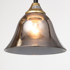 Плафон Мадина 1хЕ27 серебро 16х16х11см - фото 48238964