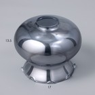 Плафон Мариям 1хЕ27 тонированный 17х17х14см - Фото 4