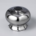 Плафон Мариям 1хЕ27 серебро 17х17х14см - Фото 2