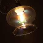 Плафон Мариям 1хЕ27 перламутровый 17х17х14см - фото 35371401