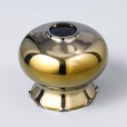 Плафон Мариям 1хЕ27 золото 17х17х14см - Фото 2