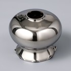 Плафон Мариям 1хЕ27 хром 17х17х14см - фото 35835825