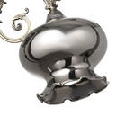 Плафон Мариям 1хЕ27 хром 17х17х14см - фото 35835828