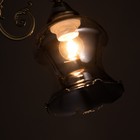 Плафон Алия 1хЕ27 тонированный 14х14х17см - фото 24337848