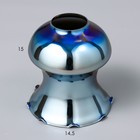 Плафон Алия 1хЕ27 синяя радуга 14х14х17см - Фото 4