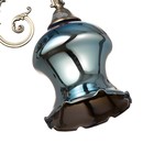 Плафон Алия 1хЕ27 синяя радуга 14х14х17см - Фото 5