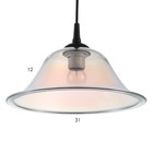 Светильник BayerLux «Эльвира», Е27, перламутровый, 30×30×12 см  (артикул 7866926)  большой выбор товаров оптом и в розницу по низким ценам с доставкой