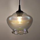 Светильник Злата 1хЕ27 перламутровый 22х22х18см - фото 3785781