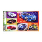 Наклейки "Автомобили" 11 х 17 см, МИКС (комплект 20 шт) - фото 25379748