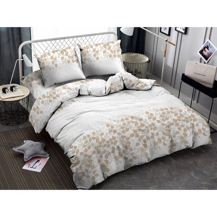 Постельное бельё Fairy 1.5 сп, 150x210 см, 145x215 см, 70x70 см - 2 шт - Фото 1