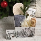 Новогодний подарочный набор Этель "The magic of winter", полотенце и аксессуары - фото 320250873
