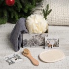 Новогодний подарочный набор Этель "The magic of winter", полотенце и аксессуары - Фото 2