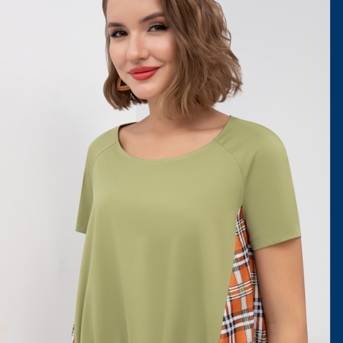 Брючный комплект женский Charutti «Дневник моих путешествий. 2 в 1, оливка», размер 56 55210