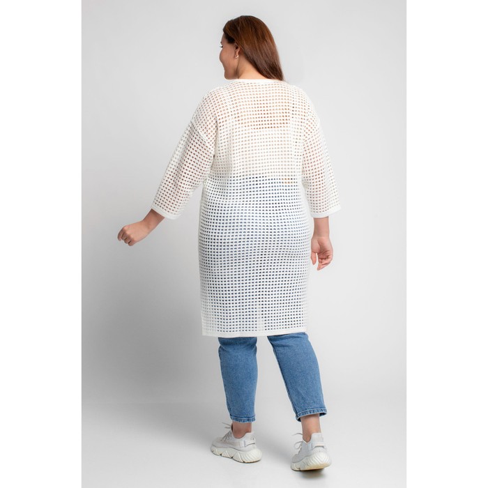 Кардиган «Злата», цвет белый, размер 48 55213