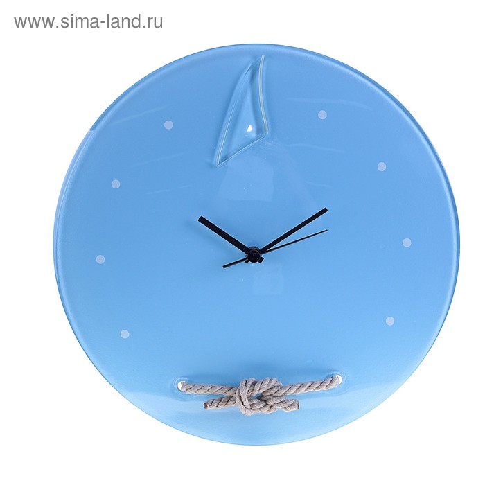 Часы настенные "На море", 32 × 32 см - Фото 1