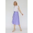 Юбка-трапеция на пуговицах, размер 42 - Фото 5