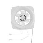 УЦЕНКА Вентилятор вытяжной ZEIN LOF-05, d=110 мм, 220 В, 20 Вт, с жалюзи, провод - Фото 2