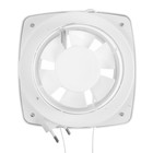 УЦЕНКА Вентилятор вытяжной ZEIN LOF-05, d=110 мм, 220 В, 20 Вт, с жалюзи, провод - Фото 4