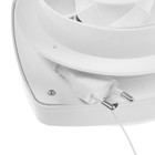 УЦЕНКА Вентилятор вытяжной ZEIN LOF-05, d=110 мм, 220 В, 20 Вт, с жалюзи, провод - Фото 5