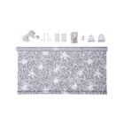 Рулонная штора «Экзотика», 120х175 см, цвет стальной  (артикул 9128921)  большой выбор товаров оптом и в розницу по низким ценам с доставкой