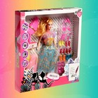 Кукла-модель «Анжелика» с набором платьев,обувью и аксессуарами, МИКС - фото 3197284