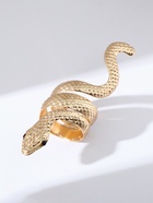 Кольцо «Змея», ребристая, цвет золото, безразмерное  (артикул 7790002)  большой выбор товаров оптом и в розницу по низким ценам с доставкой