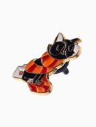 Значок «Кот» гриффиндорец, цветной в золоте - Фото 4