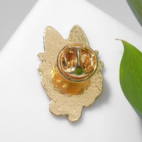 

Значок "Кот" мороженое, цветной в золоте