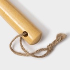 Щётка для посуды Доляна Meli, бамбуковая ручка, двухсторонняя, ворс TPR=1.8 см, 5×26.5 см - Фото 7