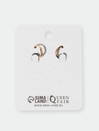 Серьги висячие «Новогодние» подарок с бантом, цвет красно-зелёный в золоте - Фото 3