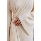 Брошь «Цветок» нежный, цвет белый в золоте - фото 32904999