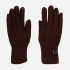 Перчатки мужские, безразмерные, без утеплителя, цвет коричневый - фото 9841673